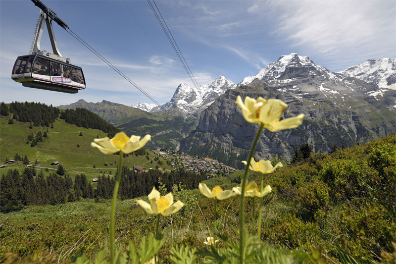 Schilthorn cable car